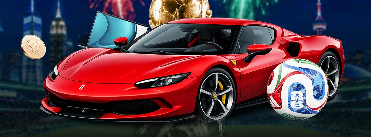 FIFA World Cup 2026 Betting Malta | Win a Ferrari + $2M